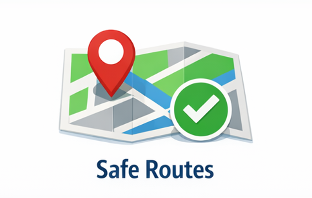 막탄 공항 도착 후 픽업 차량 탑승 안내 장면